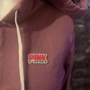 Pink hoodie